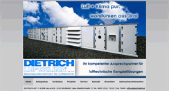 Desktop Screenshot of dietrichluft.at